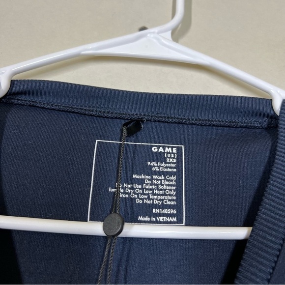 NWOT Game by Universal Standard Iris Spacer Sweatshirt Dress Size 2XS or US 6-8 - Picture 11 of 12